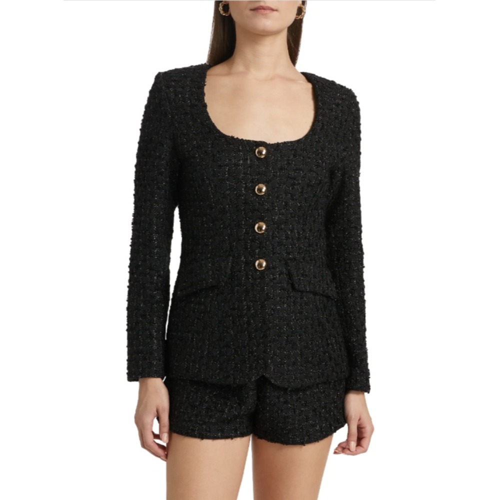 Amanda Uprichard Romper Kya Long Sleeve